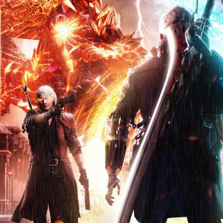 Devil May Cry 4k phone wallpaper