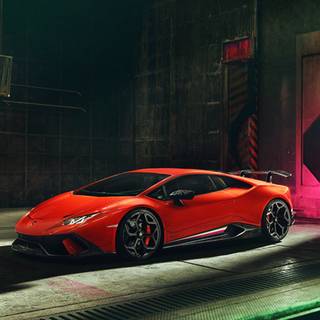 Red Lamborghini 4k wallpaper