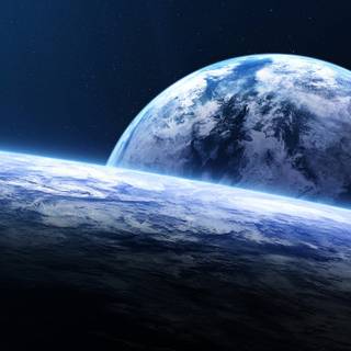 Earth space 4k wallpaper