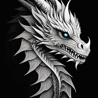 Black dragon phone wallpaper