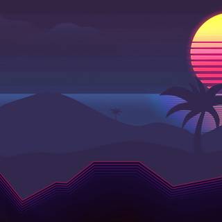 Vaporwave 4k desktop wallpaper