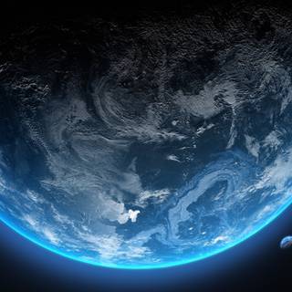 Earth space 4k wallpaper