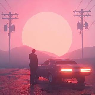 Vaporwave 4k desktop wallpaper