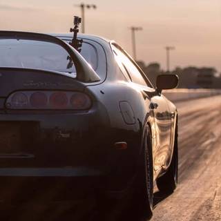 Toyota Supra Mk4 iPhone wallpaper