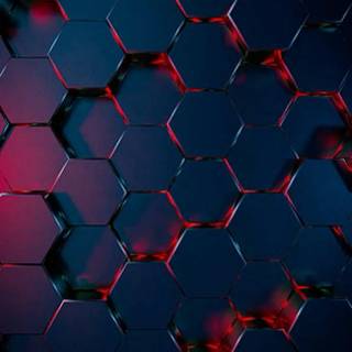 Hexagon phone wallpaper