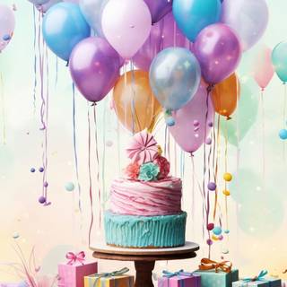 Happy birthday phone wallpaper