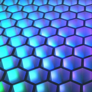 Hexagon phone wallpaper