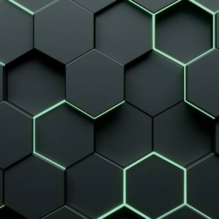 Hexagon phone wallpaper