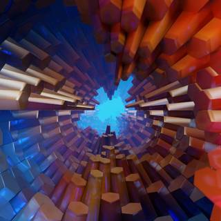 Hexagon phone wallpaper