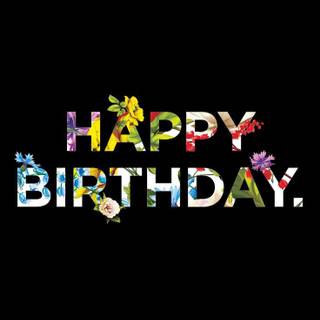 Happy birthday phone wallpaper