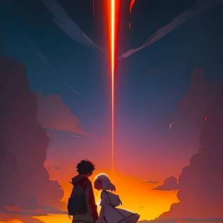 Anime iPhone 15 wallpaper