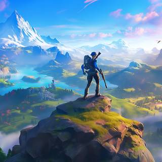 Fortnite aesthetic wallpaper