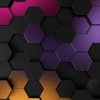 Hexagon phone wallpaper