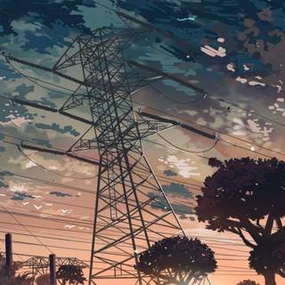 Anime iPhone 15 wallpaper