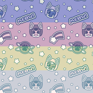 Space cat phone wallpaper