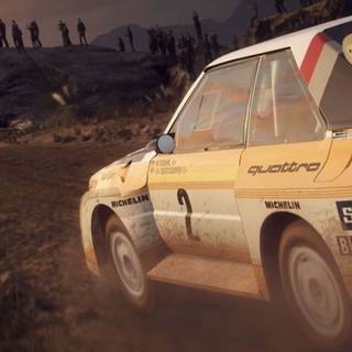 Rally car phone wallpaper