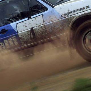 Rally car phone wallpaper