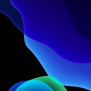 iPhone blue design wallpaper