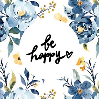 iPhone blue design wallpaper