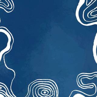 iPhone blue design wallpaper