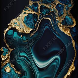 iPhone blue design wallpaper