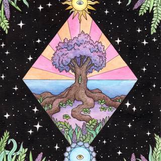 Spiritual phone wallpaper