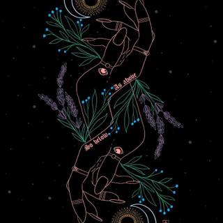 Spiritual phone wallpaper