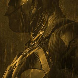 Batman gold iPhone wallpaper