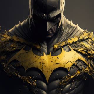 Batman gold iPhone wallpaper
