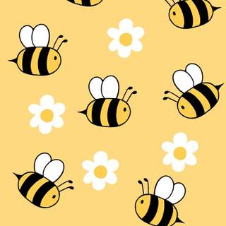 Bee phone wallpaper