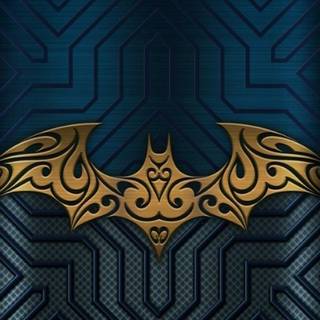 Batman gold iPhone wallpaper