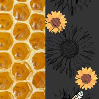 Bee phone wallpaper