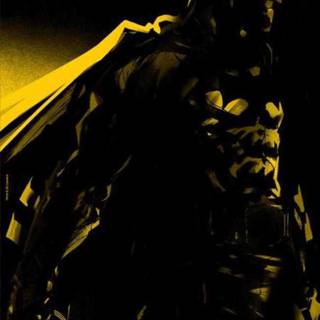 Batman gold iPhone wallpaper