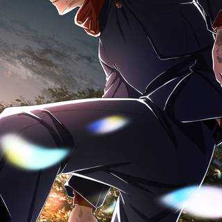 Itadori Yuji phone wallpaper