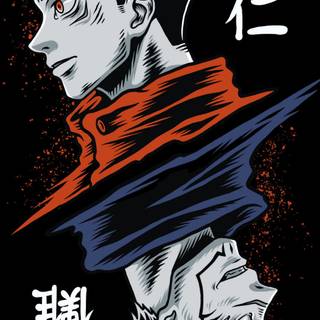 Itadori Yuji phone wallpaper