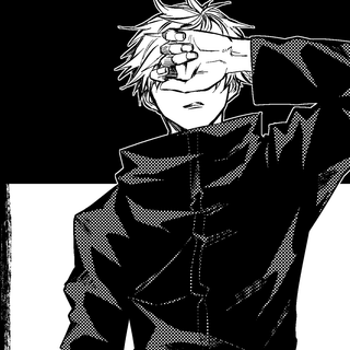 Gojo manga phone wallpaper