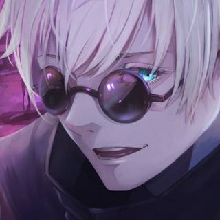 Gojo manga phone wallpaper