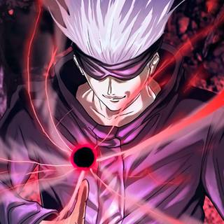 Gojo manga phone wallpaper