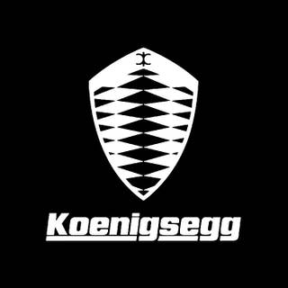 Koenigsegg Ghost logo wallpaper