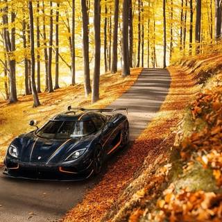 Koenigsegg logo 4k wallpaper