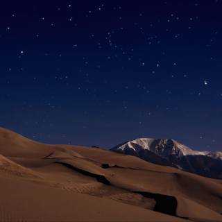 Sand dunes 4k wallpaper