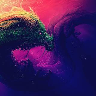 Sea monster 4k wallpaper