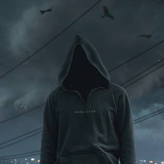 4k dark boy wallpaper