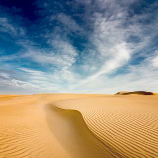 Sand dunes 4k wallpaper