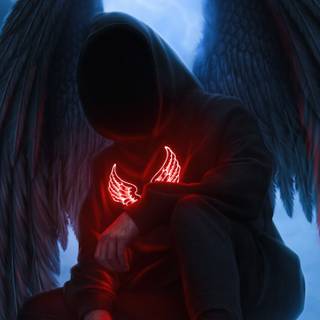 4k dark boy wallpaper