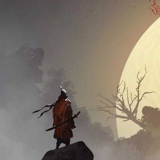 Horror anime phone wallpaper