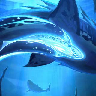 Sea monster 4k wallpaper