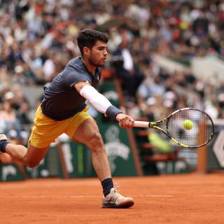 Carlos Alcaraz Roland Garros Champion 2024 wallpaper