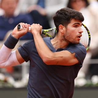 Carlos Alcaraz Roland Garros Champion 2024 wallpaper