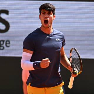 Carlos Alcaraz Roland Garros Champion 2024 wallpaper